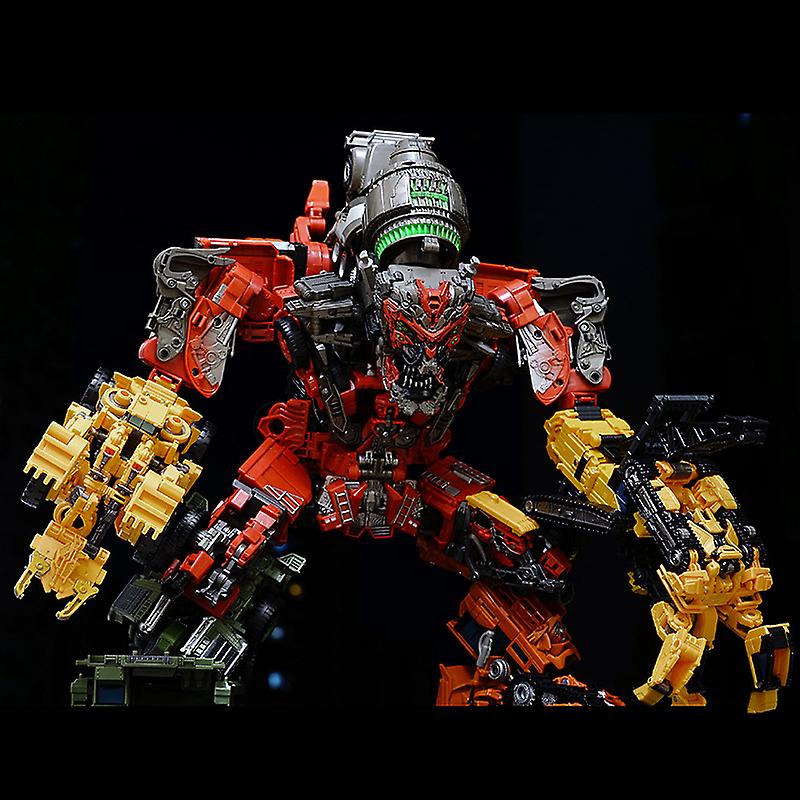 Aoyi Cool 8 Em 1 Oversize Devastator Transformação Brinquedos Menino