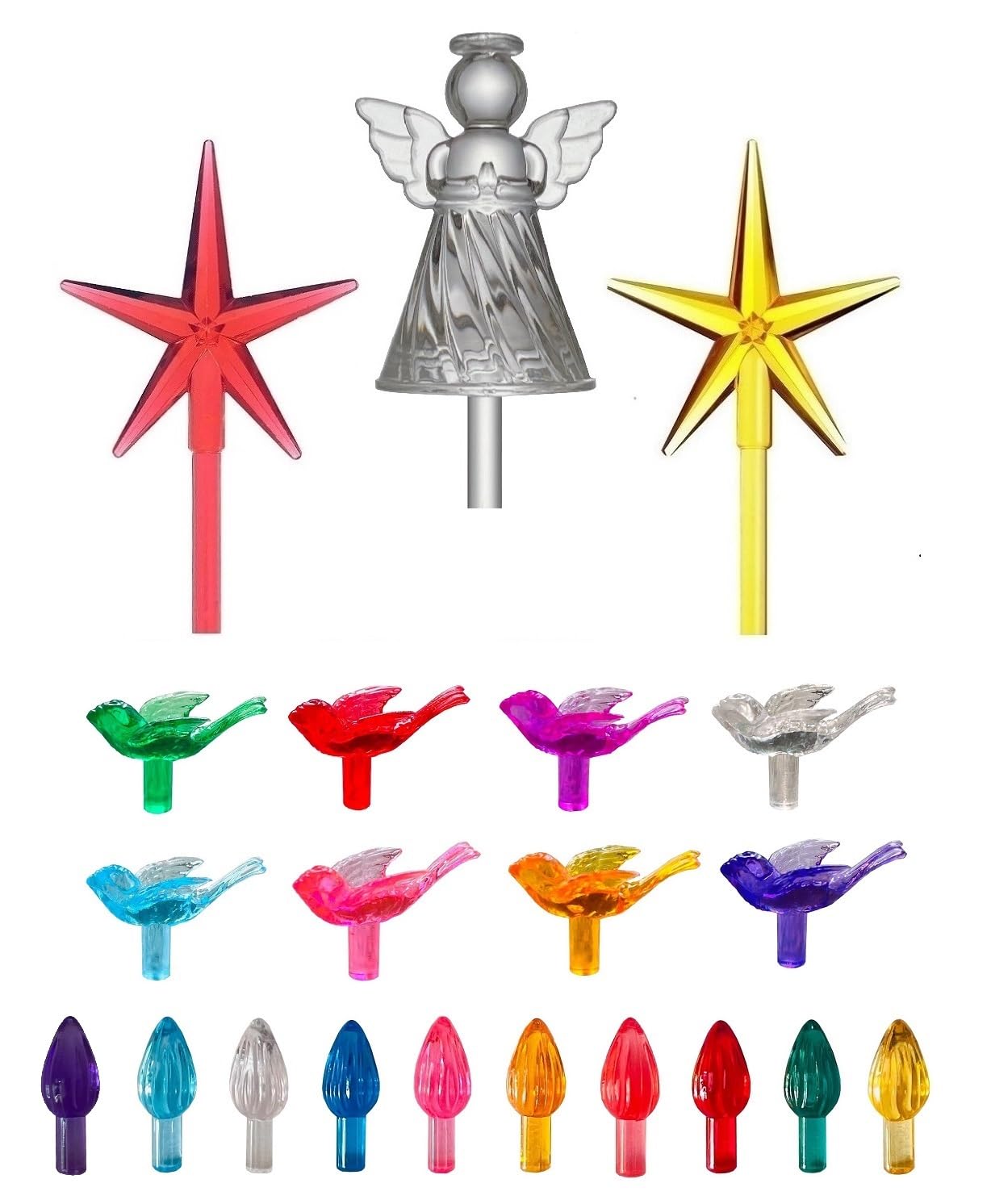 Lâmpadas De Substituição De Árvores De Natal De Cerâmica | Doyike