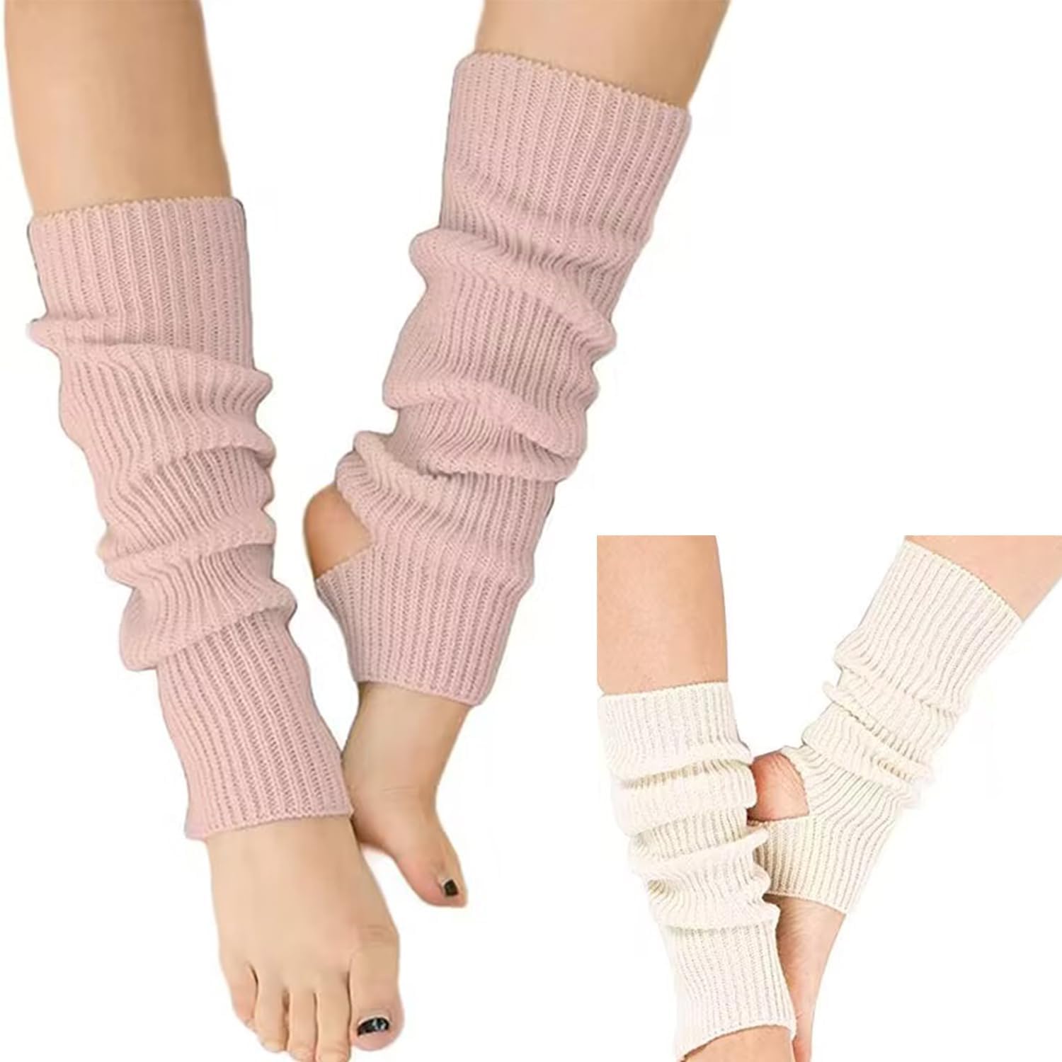 Meias De Ioga Guojanfon Fashion Para Mulheres E Meninas, Aquecedores De Pernas