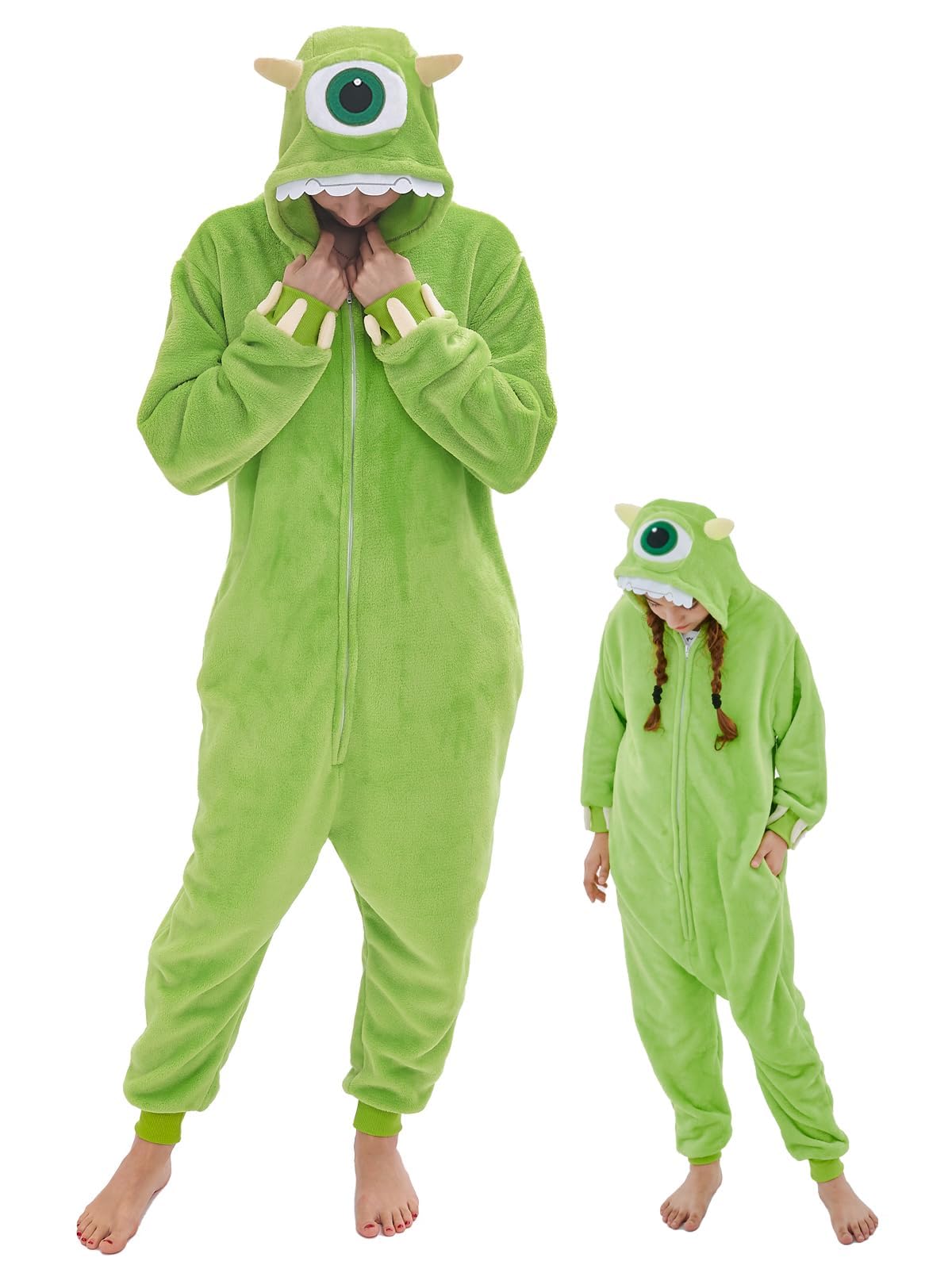 Pijama Gonaap Unissex Para Adultos Mike Wazowski Cosplay