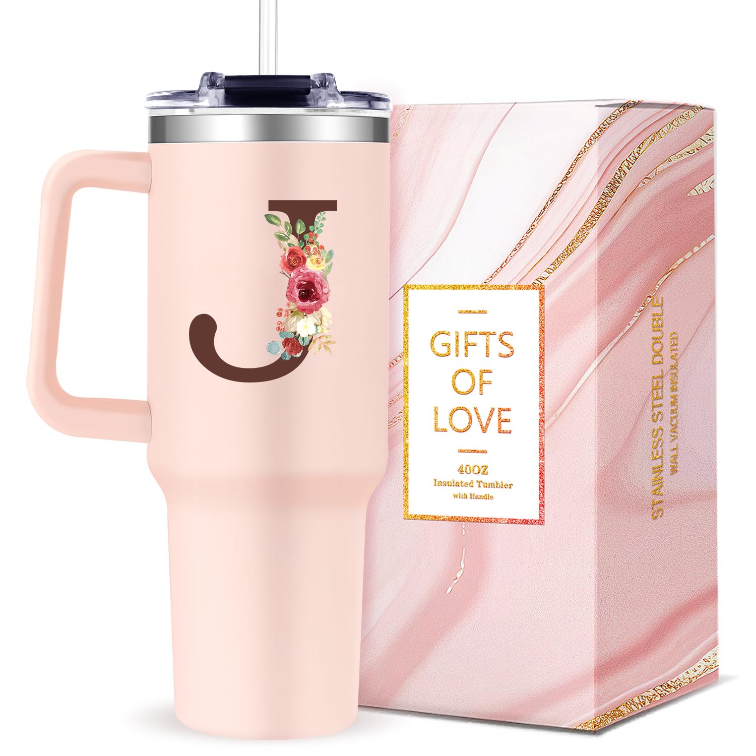 Tumbler Gooddooes Com Monograma De 183 Ml Com Alça Para Mulheres