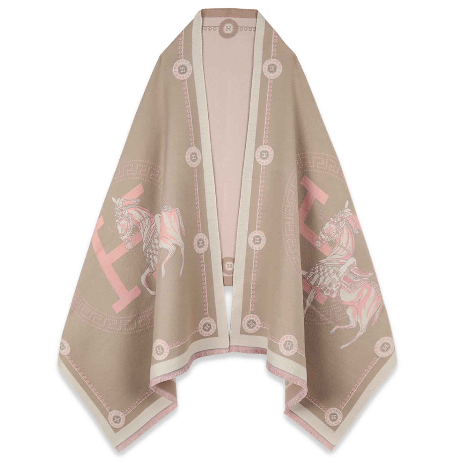 Lenço Extree Pashmina Silky Shawl Wrap Para Mulheres 74,4 X 24,4 Cm