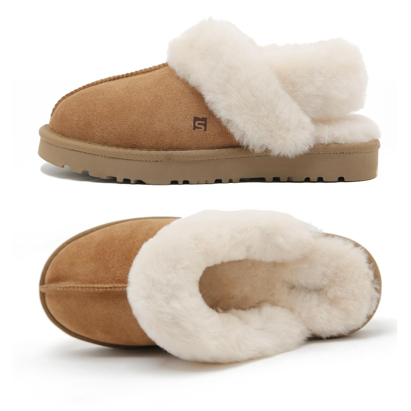 Chinelos Mel&amp;syd 100% Australianos De Pele De Carneiro Shearling Para Mulheres