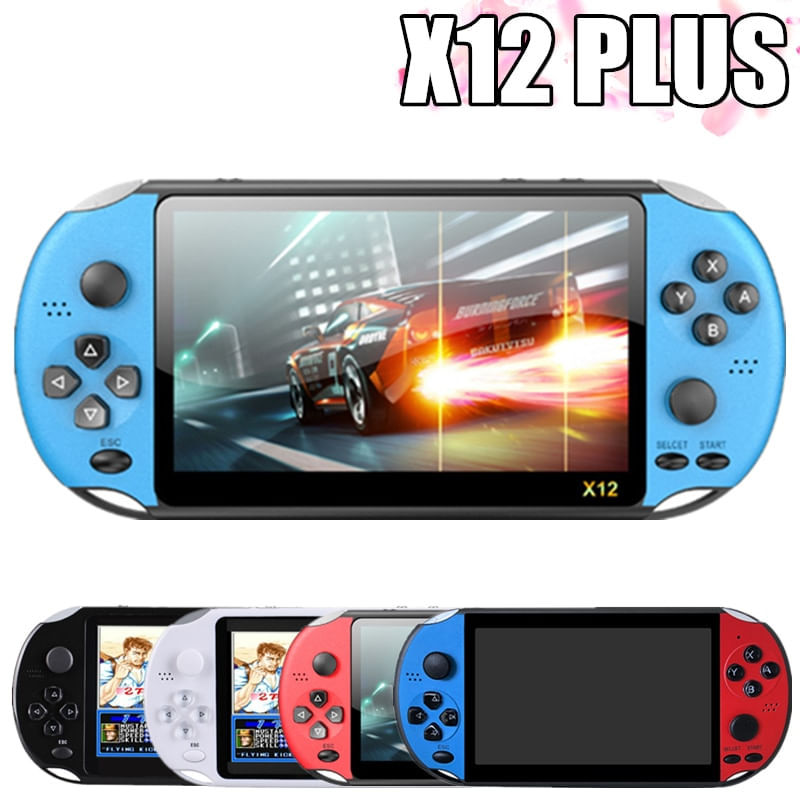 X12 Plus Retro Handheld Game Console Mais De 2000 Jogos