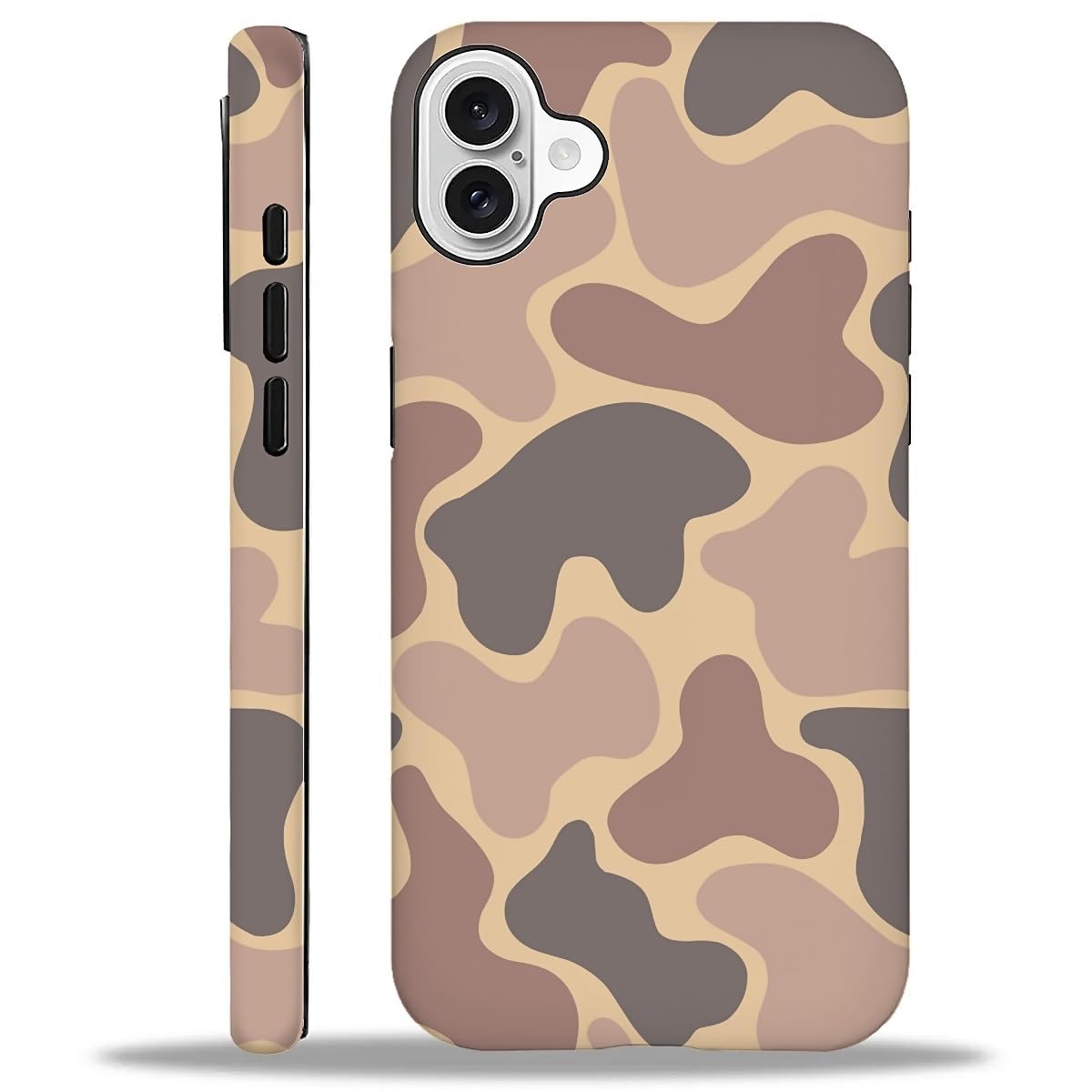 Capa De Telefone Ilikediy Para Iphone 16 Camouflage Camo Leaf
