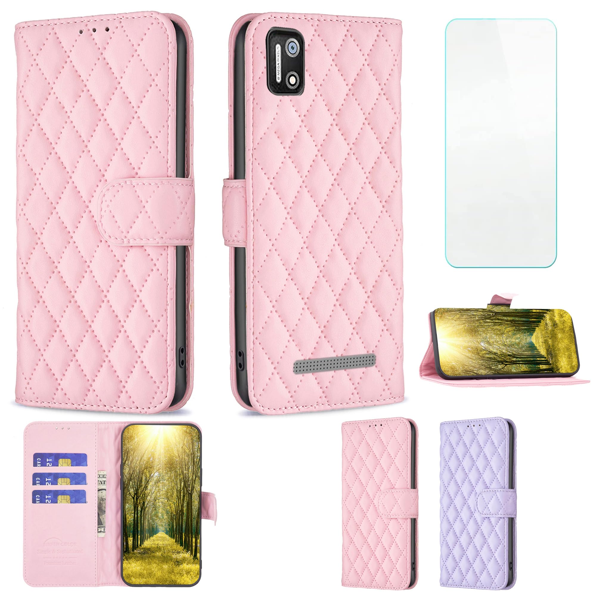 Capa De Telefone Compatível Com Cloud Stratus C7 Com Vidro Temperado