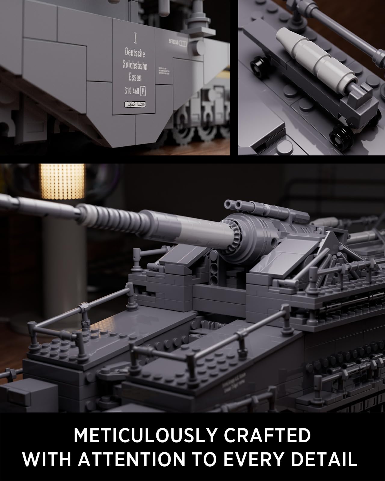 Conjunto De Construção Nifeliz Dora Ww2 Classic Military 2.355