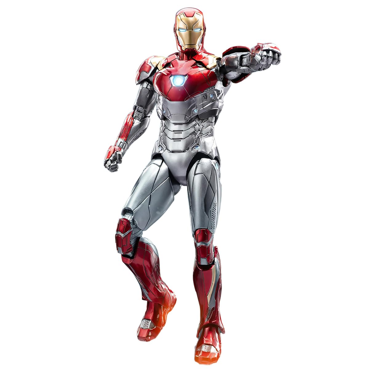 Boneco De Ação Hiplay Zd Toy Iron Hero Mk47 Em Escala 1/10