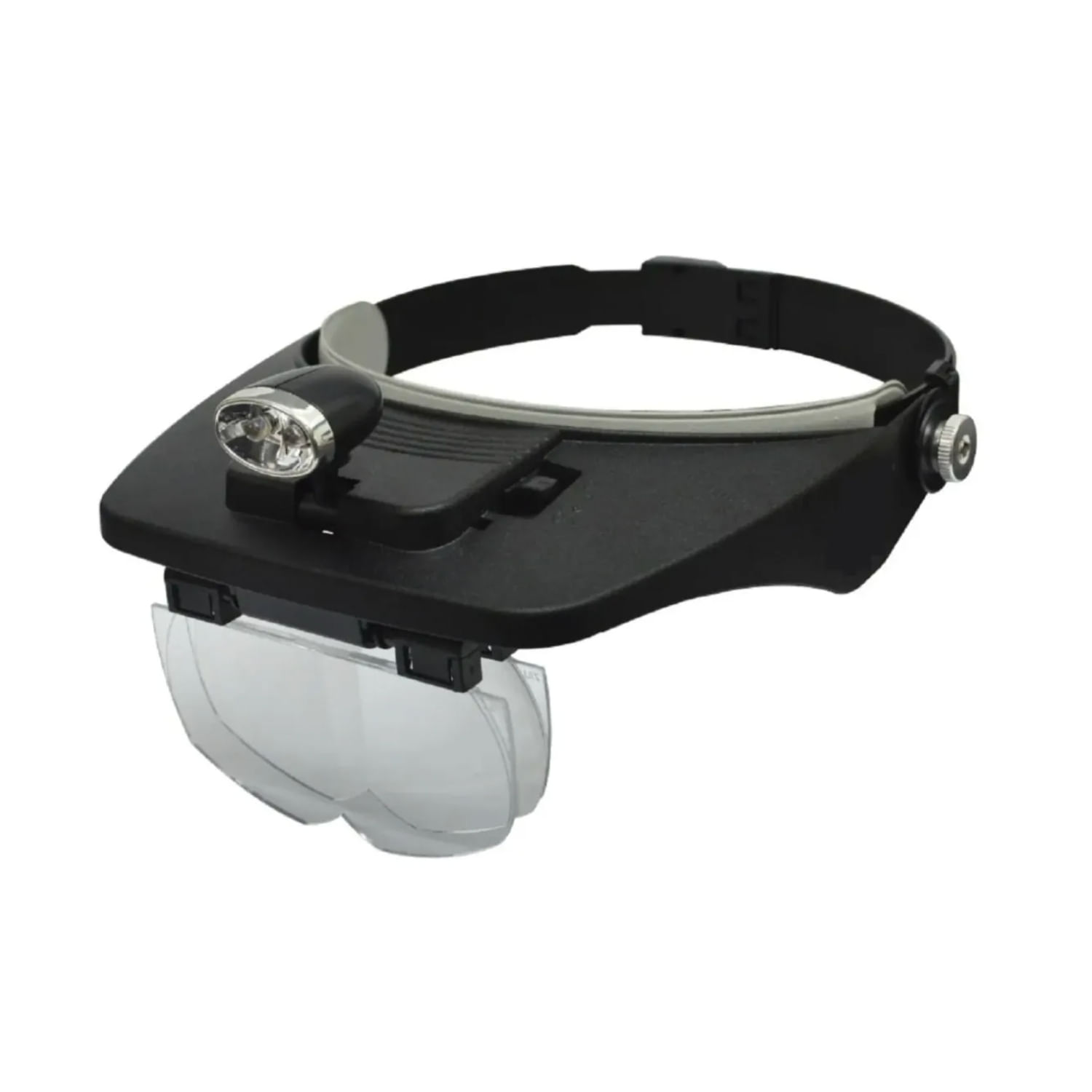 Viseira De Lupa Com 4 Lentes E Luz Substituíveis