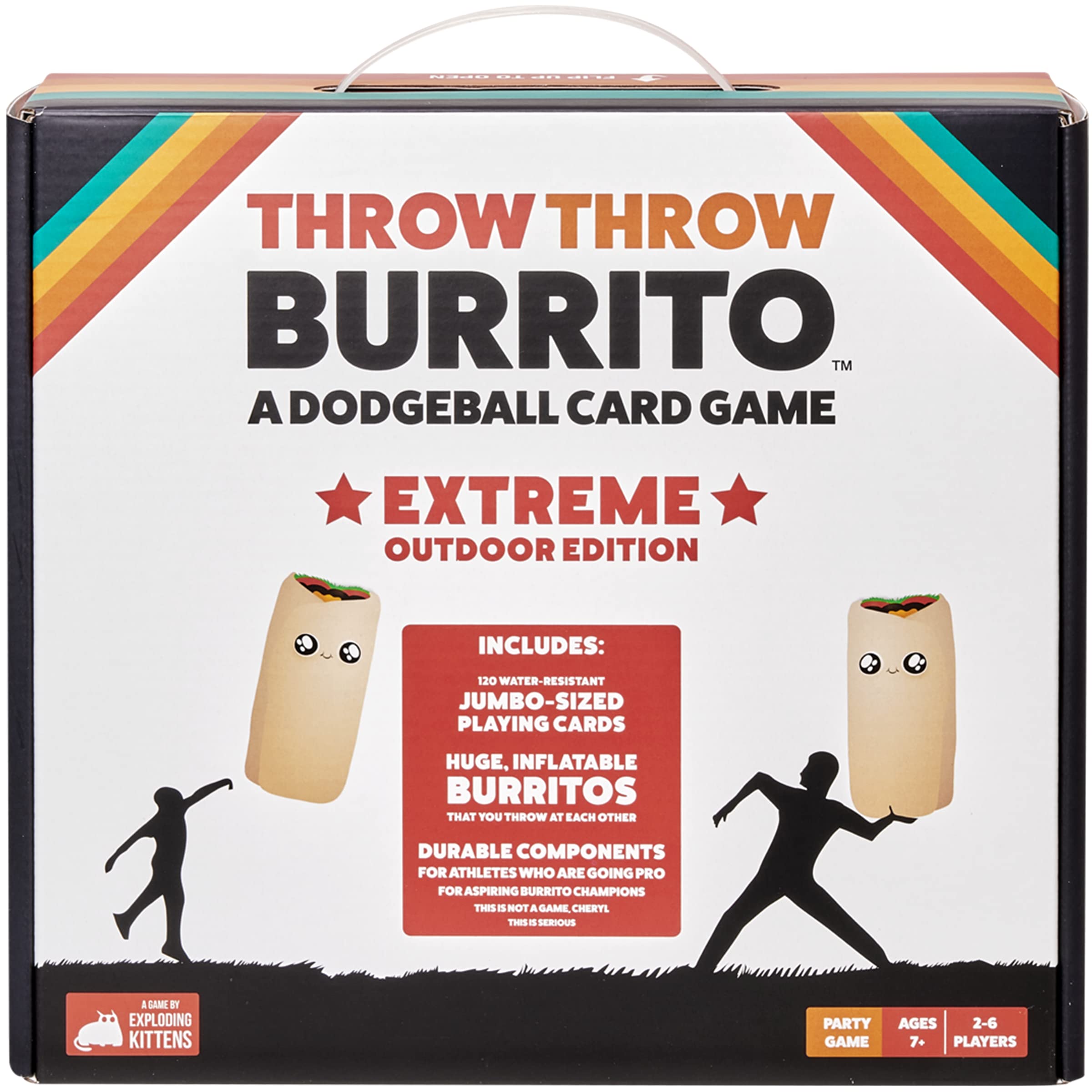 Jogo De Cartas Exploding Kittens Throw Throw Burrito Extreme