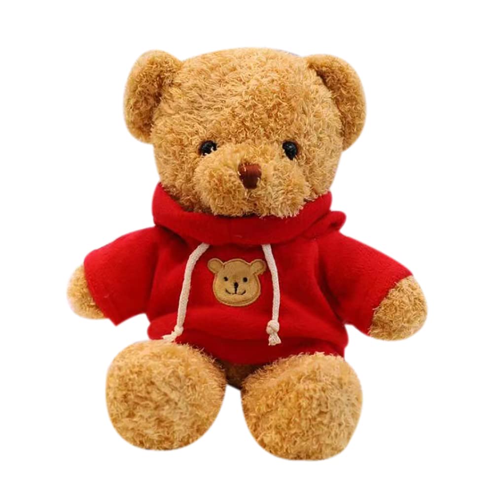 Suéter De Pelúcia Teddy Bear Galatee 30 Cm Vermelho