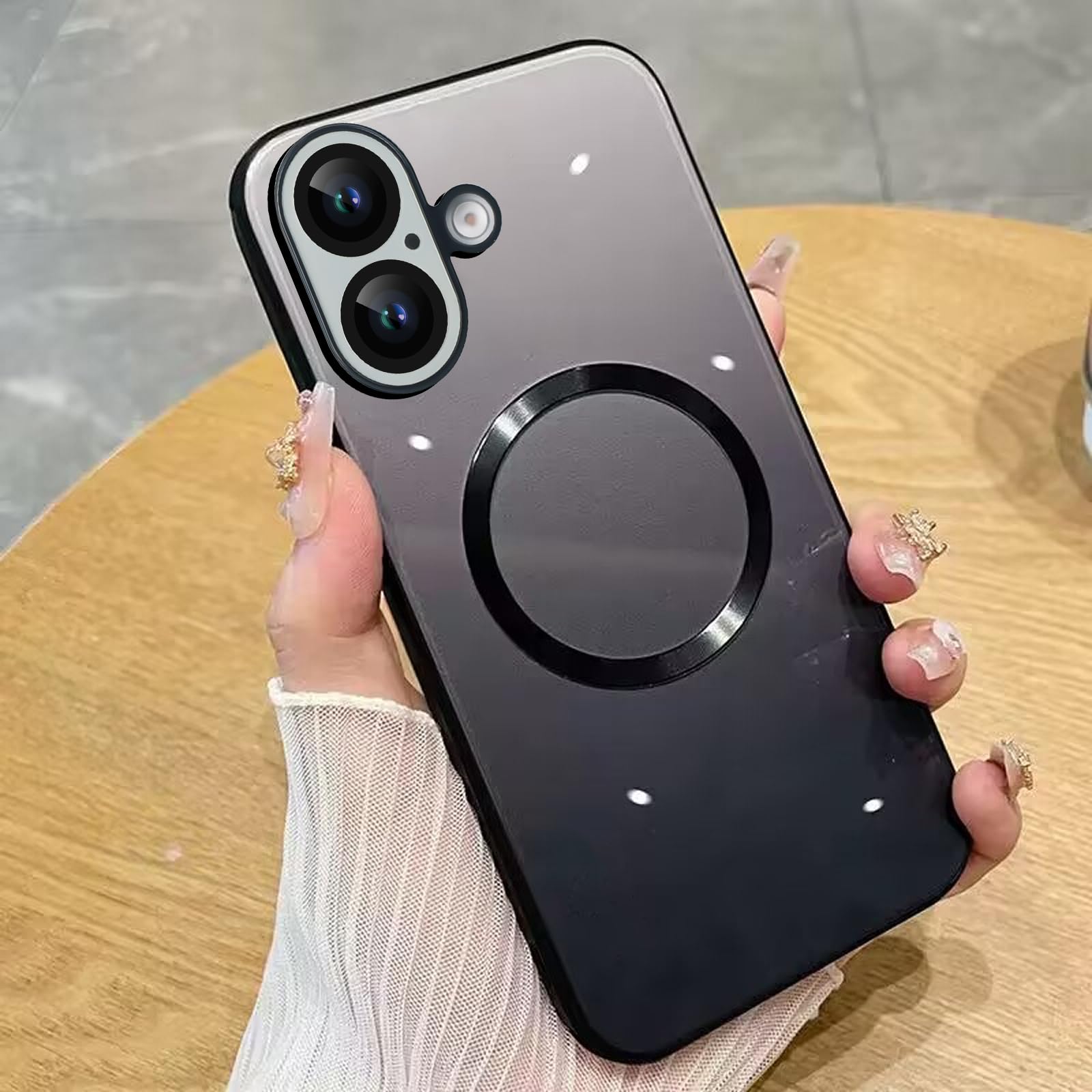 Capa De Telefone Guppy Compatível Com Iphone 16 Plus Com Magsafe