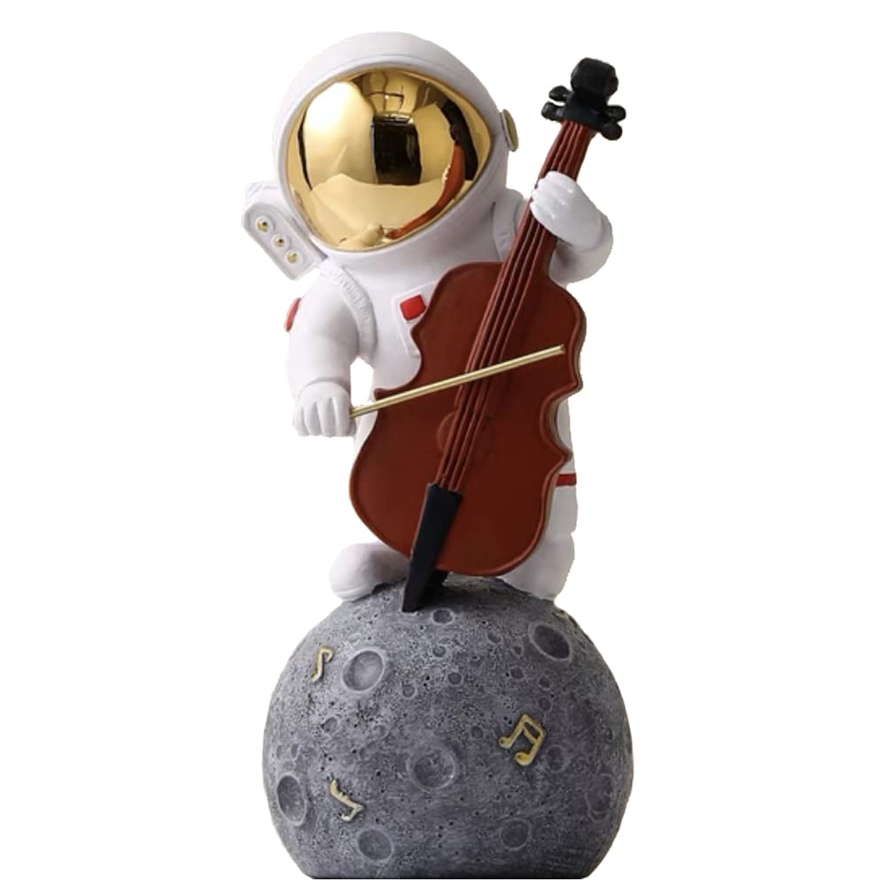 Estatueta Paimuni Astronaut Spaceman Sculpture Resin Home Decor