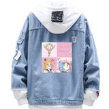 Jaqueta Jeans Com Estampa De Estilo Moderno Sailor Moon Magic Wand