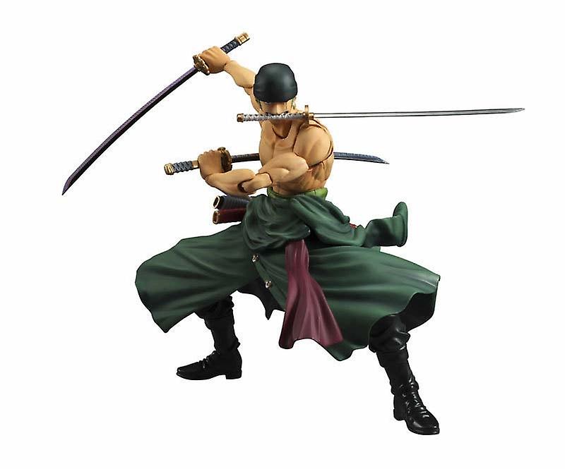 Uma Peça Figura De Ação Roronoa Zoro Brinquedo Modelo Móvel