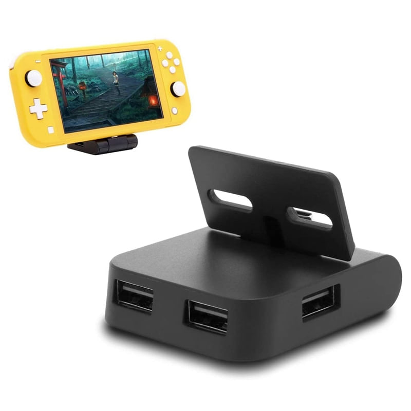 Base De Carregamento Para Nintendo Switch Lite Mini Usb Hub Chargin
