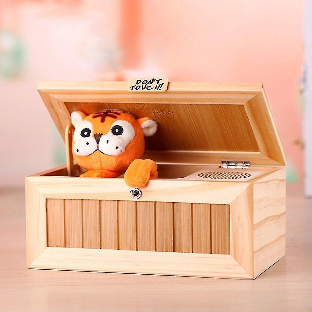 Versão De Áudio Caixa Inútil De Madeira Eletrônica Caixa Inútil Bonito