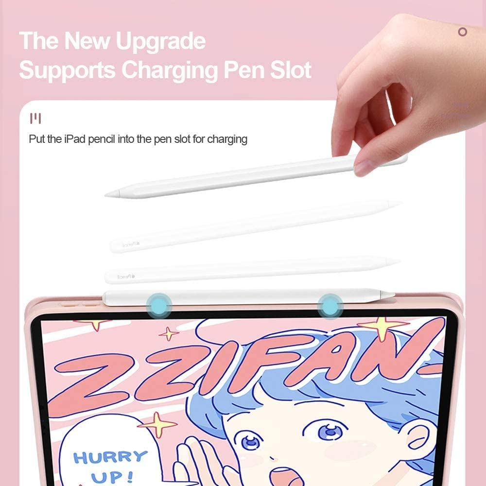 Capa Com Teclado E Mouse Espanhóis E Caneta Recarregável