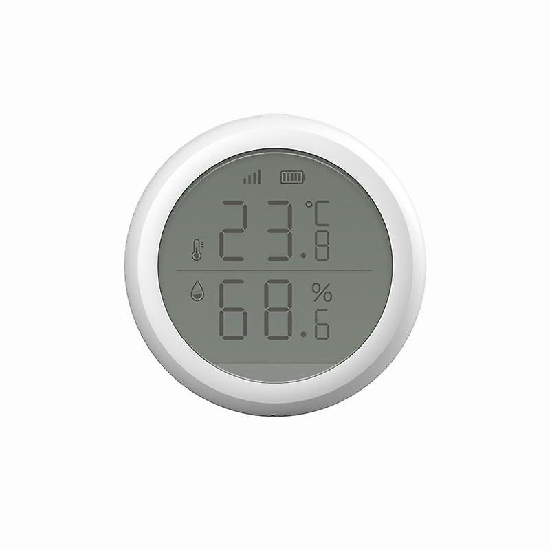 Smart Home Control Smart Tempere Sensor De Umidade Lcd Scr (um