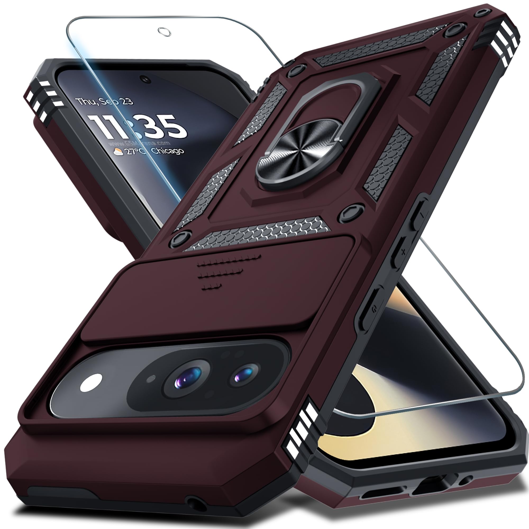 Capa De Telefone Janmitta Compatível Com Google Pixel 9/9 Pro