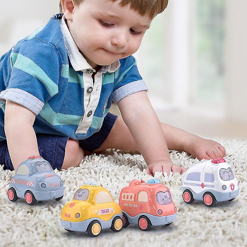 Empurre E Vá Carros Com Luzes De Som Brinquedo