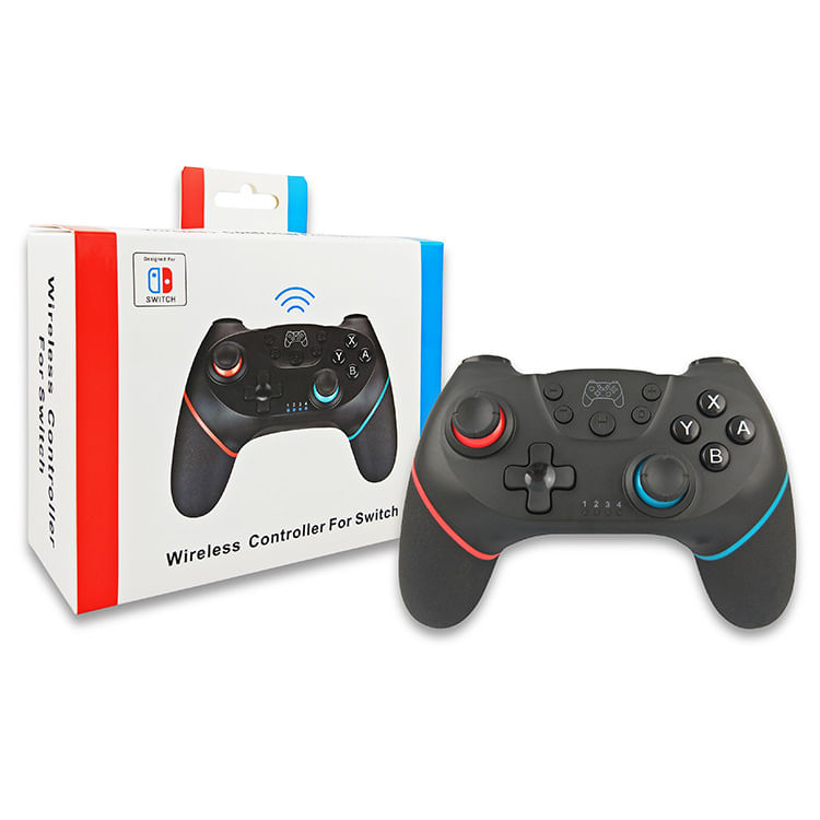 Compatível Switch Pro Controller Bluetooth Jogo Joystick Dua