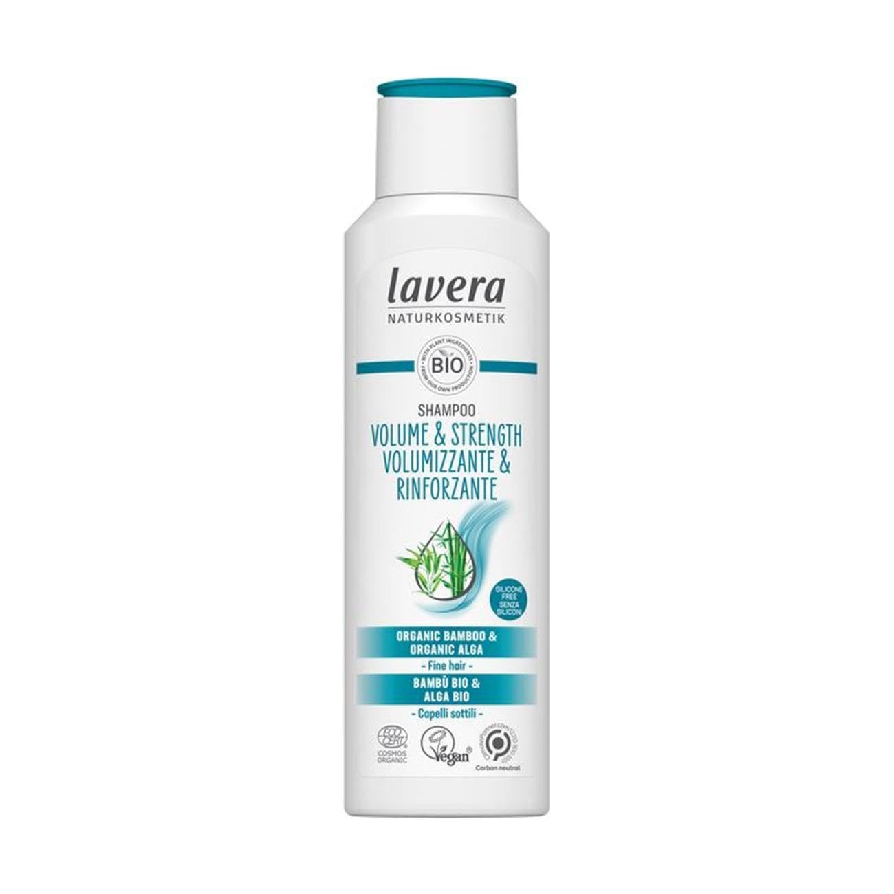 Shampoo Lavera Organic Volume &amp; Strength 250ml