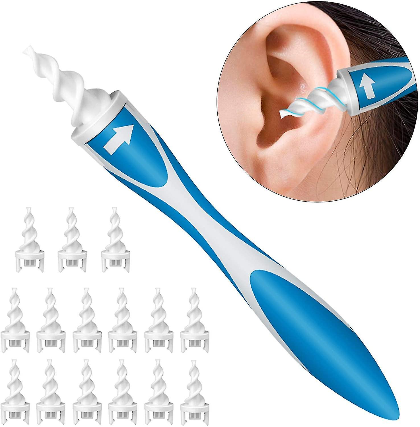 Espiral De Silicone Ceroax Remover, Ear Cleaner (um Tamanho)