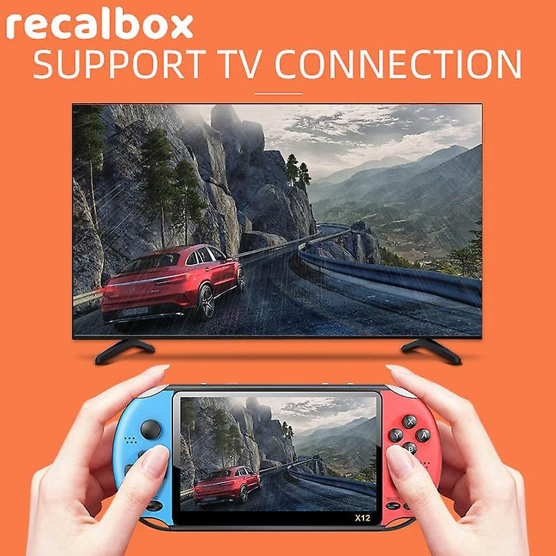 ゲームボーイ×12 Console De Jogos Retrô X12 Pro, Tela De 2000 Jogos De 5,1