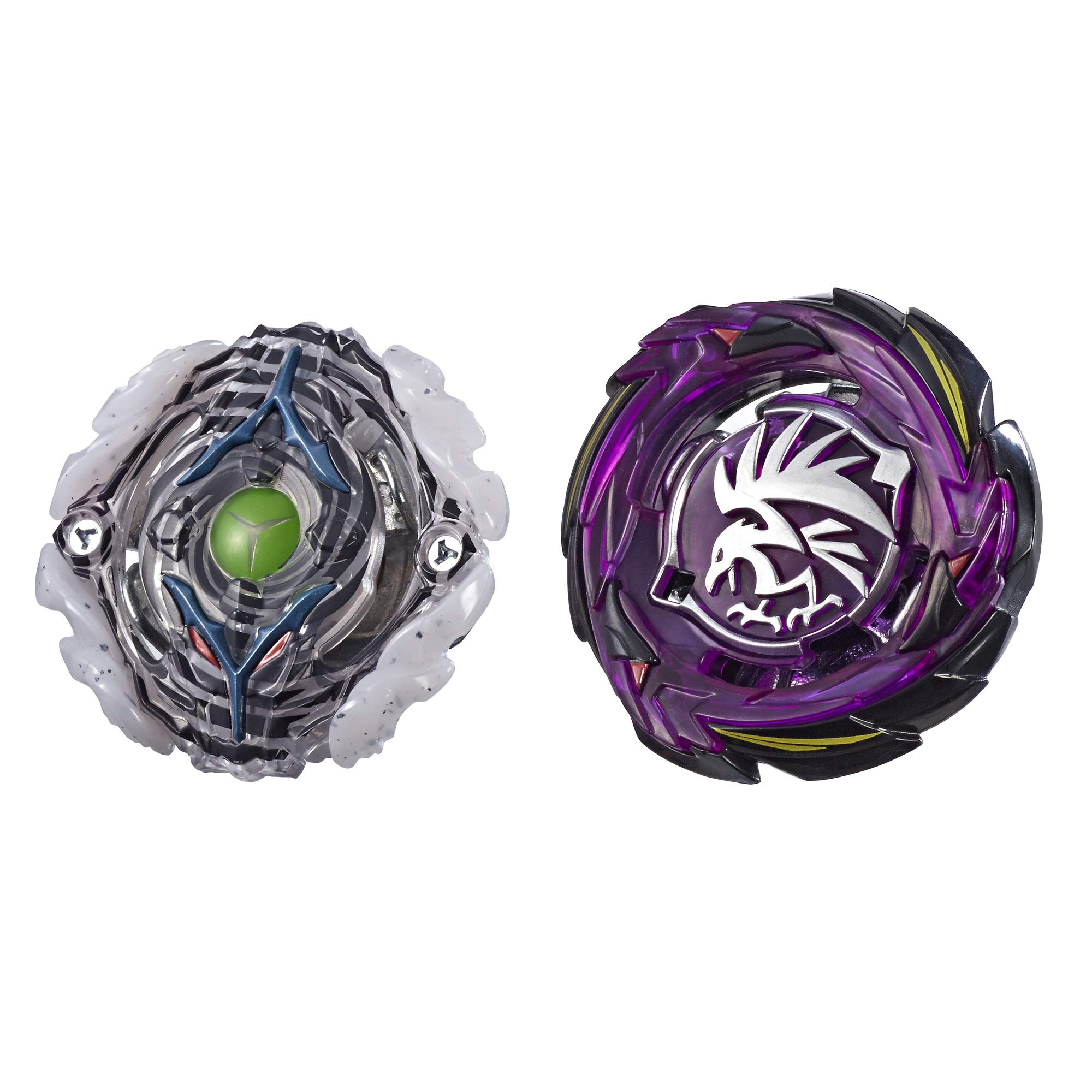Pacote Duplo Beyblade Burst Turbo Slingshock Morrigna M4 E Tornado