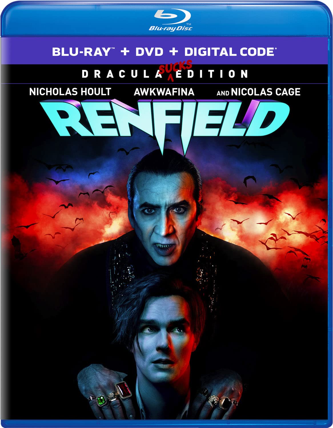 Blu-ray + Dvd + Digital Renfield - Edição Drácula Sucks