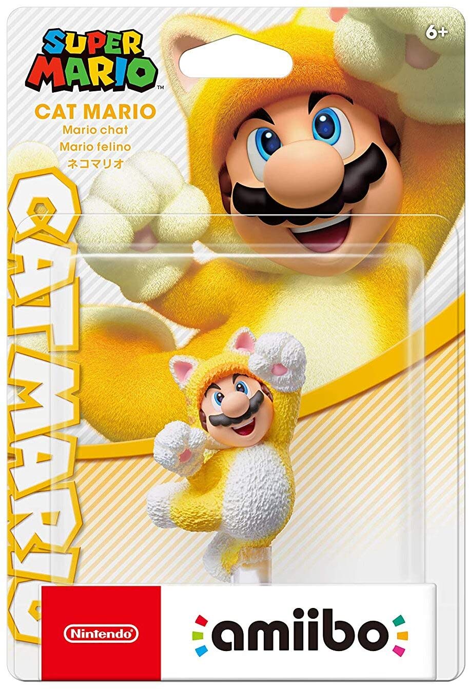 Amiibo Nintendo Cat Mario Série Super Mario Para Wii U/switch