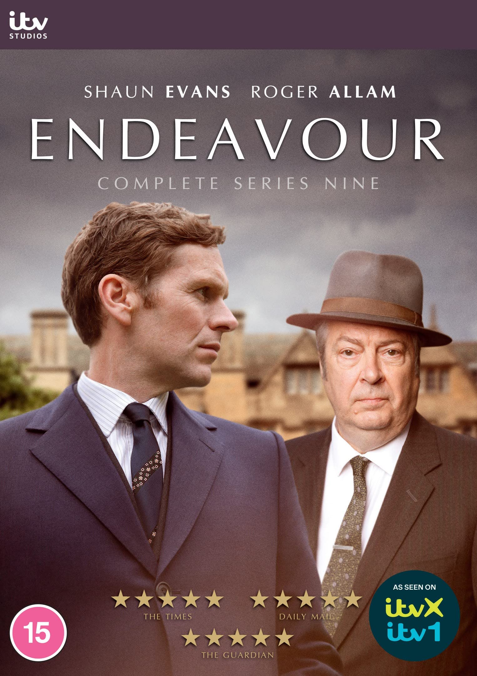 Dvd Itv Studios Home Entertainment Endeavour Série 9