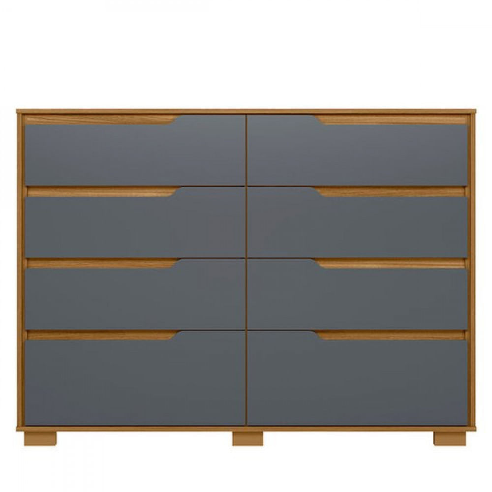Cômoda 8 Gavetas Mdp Moval Georgia, 147 Cm