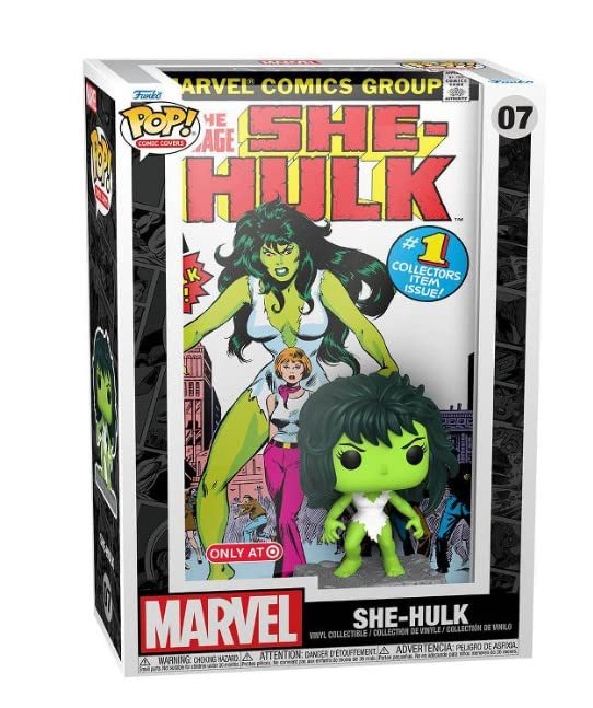 Boneco De Vinil Colecionável Funko Pop! Arte Da Capa Marvel She Hulk