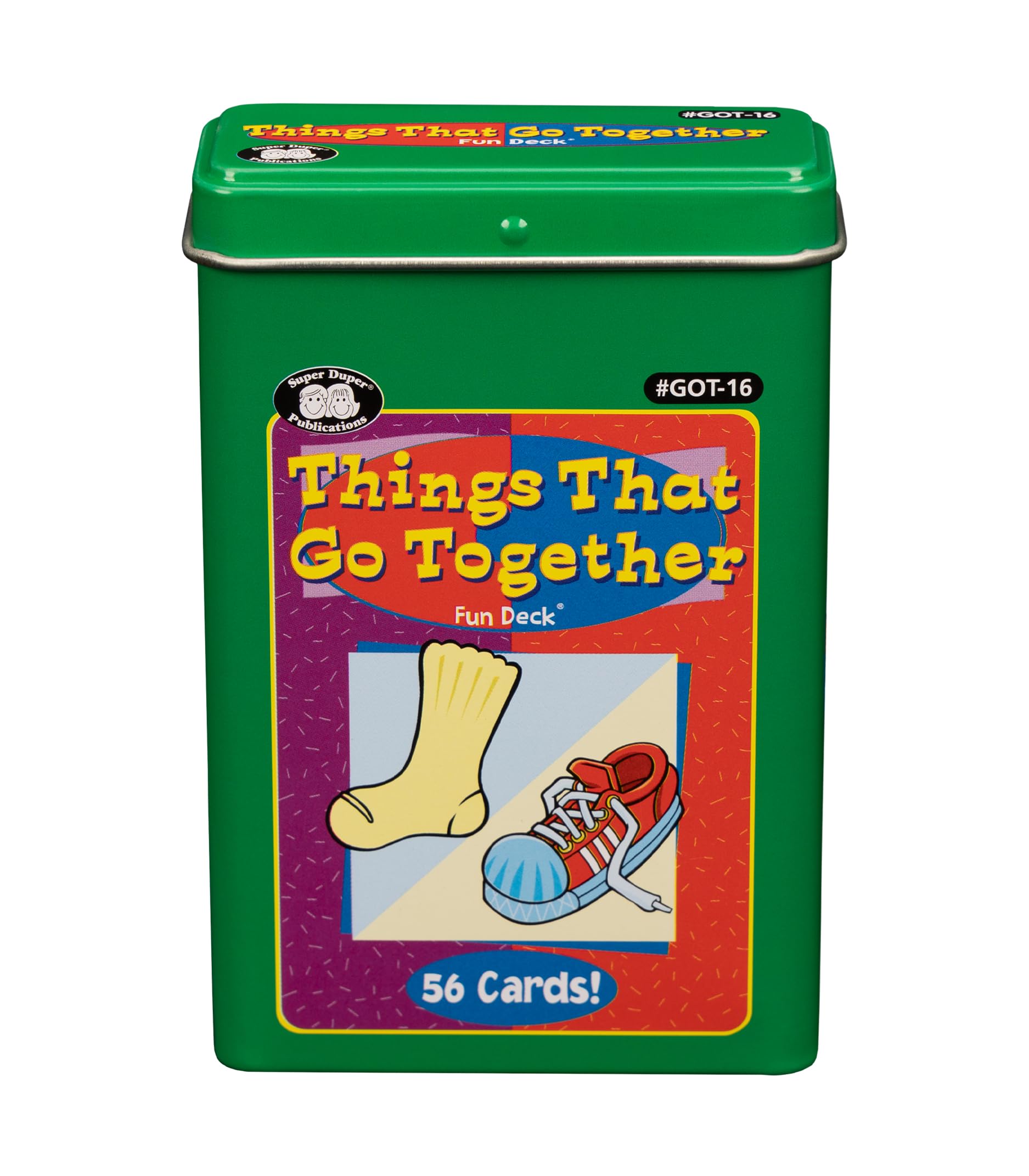 Flash Cards Super Duper: Coisas Que Combinam Com Estanho