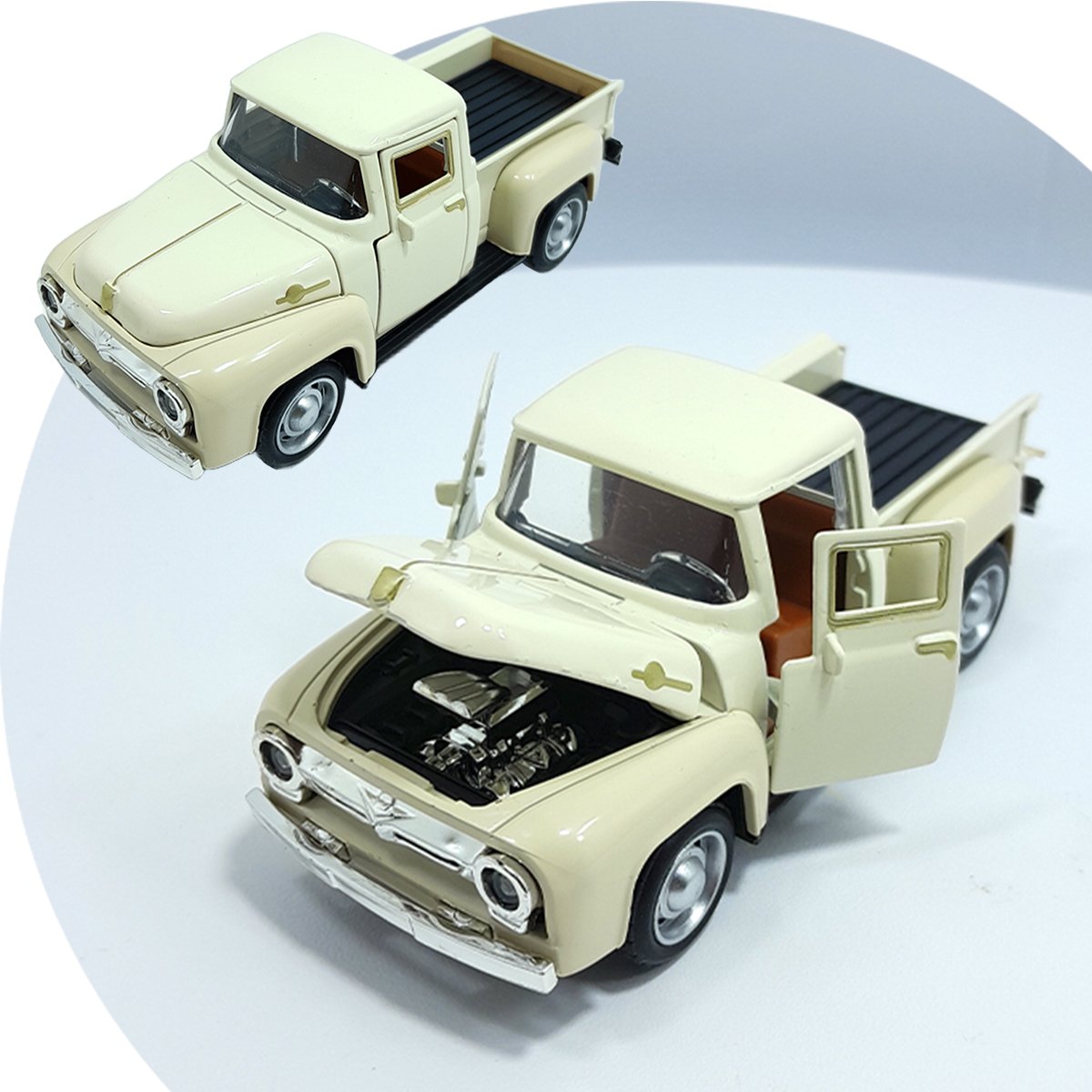 Miniatura Carrinho Camionete Pickup F-100 Metal Colecionável
