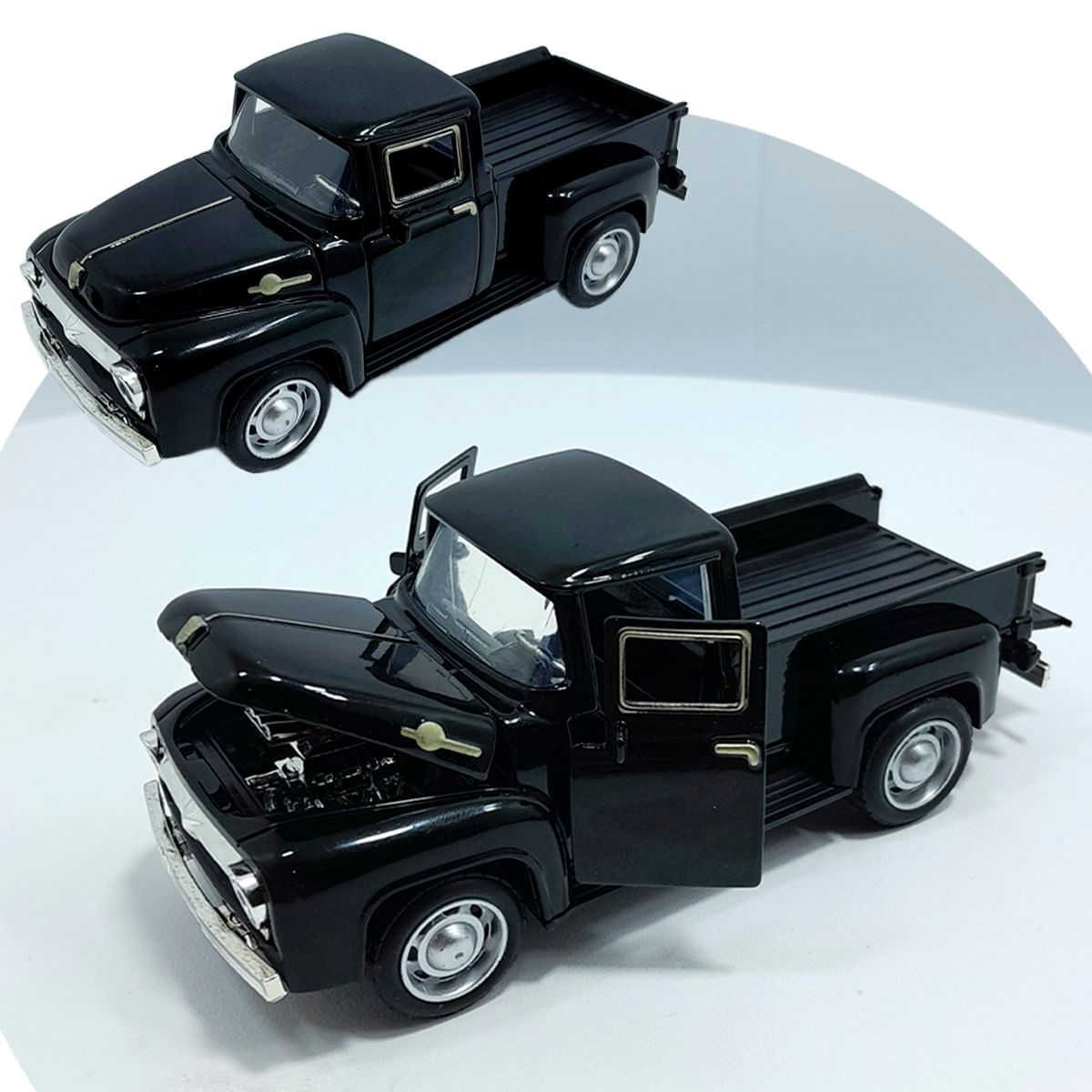 Miniatura Carrinho Camionete Pickup F-100 Metal Colecionável