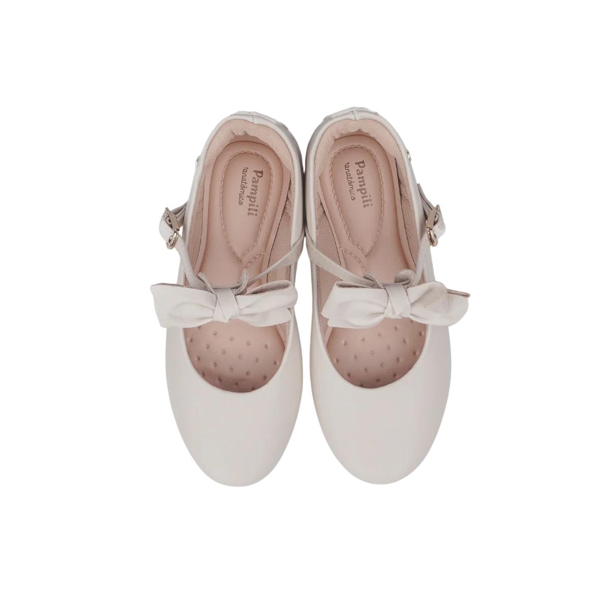 Sandalia Pampili Flower Ref 702.058 Nude 033