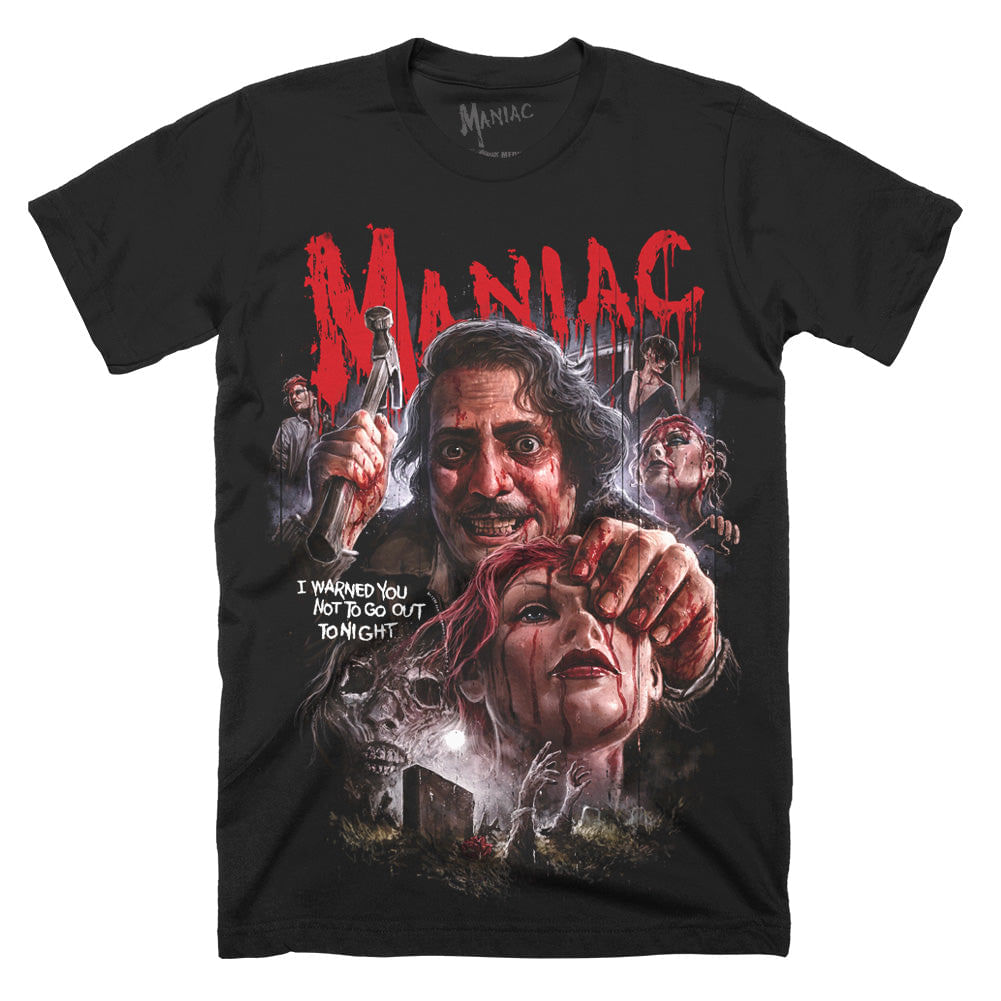 Camiseta Rockinstone Maniac No Time To Pray Halloween 2025