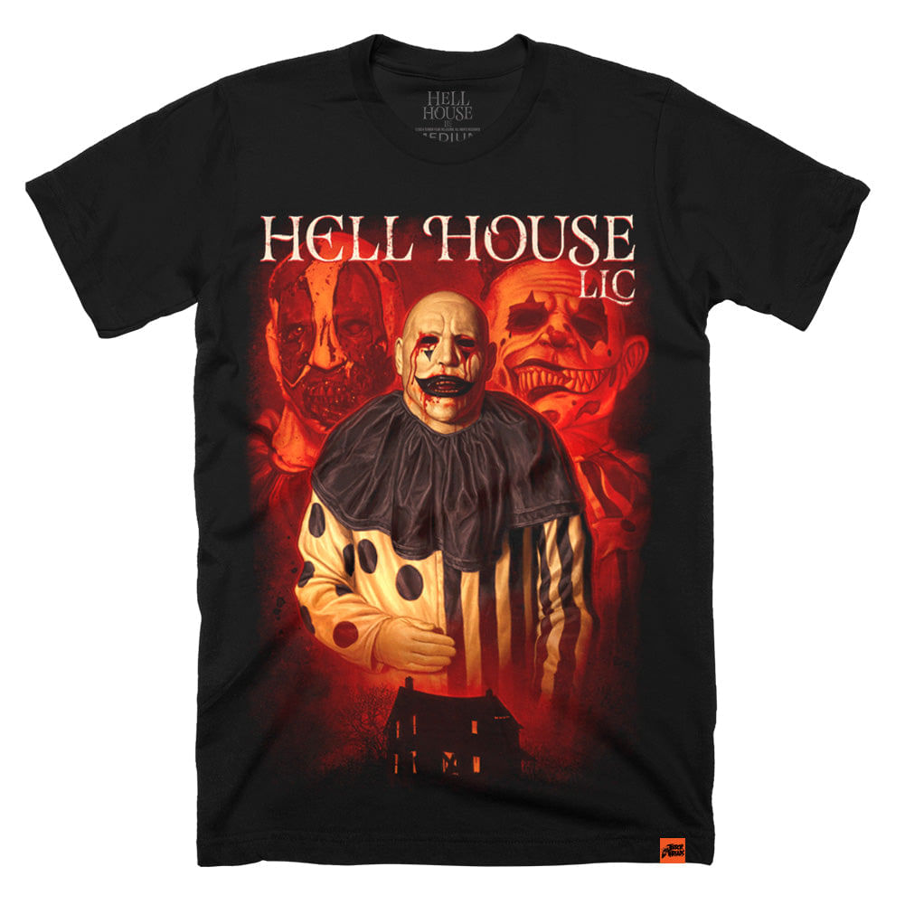 Camiseta Rockinstone Hell House Llc The Basement Beckons