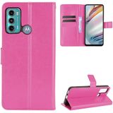 Capa Carteira para Motorola Moto G10 G30 G60 G100 - Rosa - Moto G100