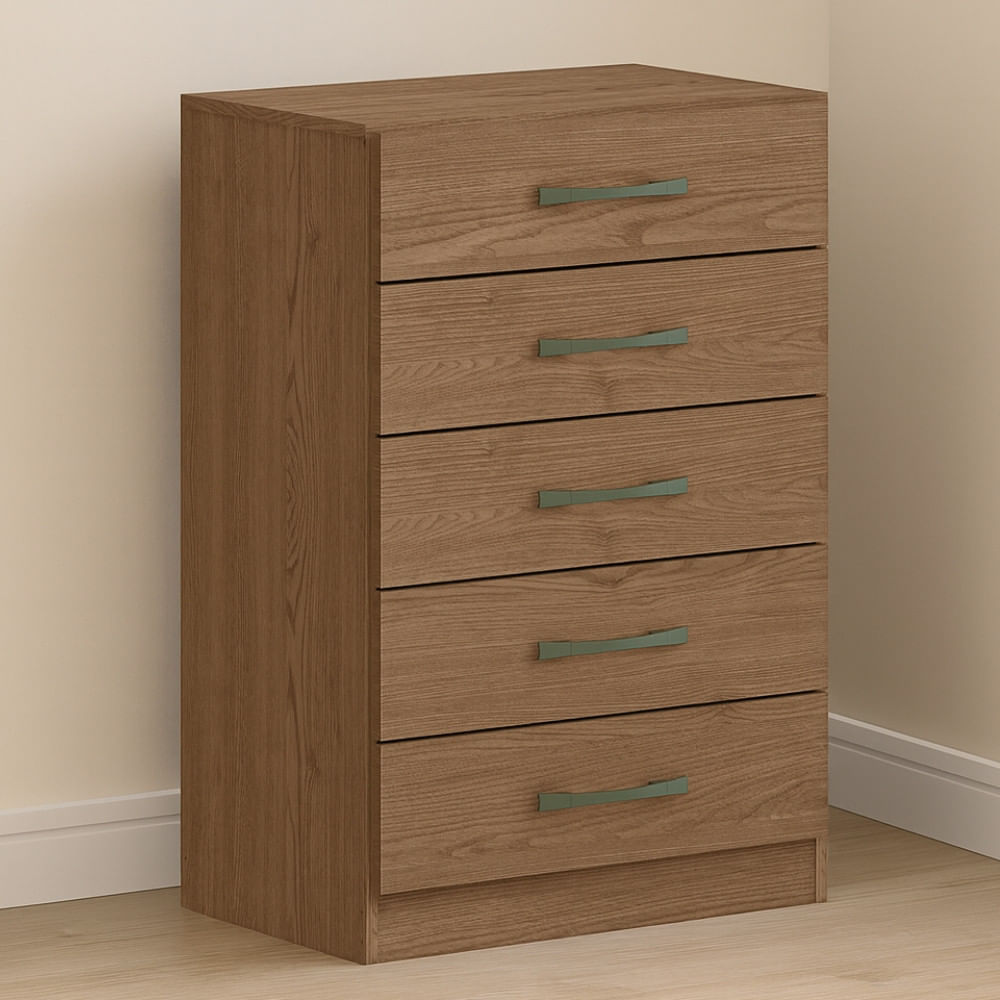 Cômoda 5 Gavetas Solution Móveis Castro