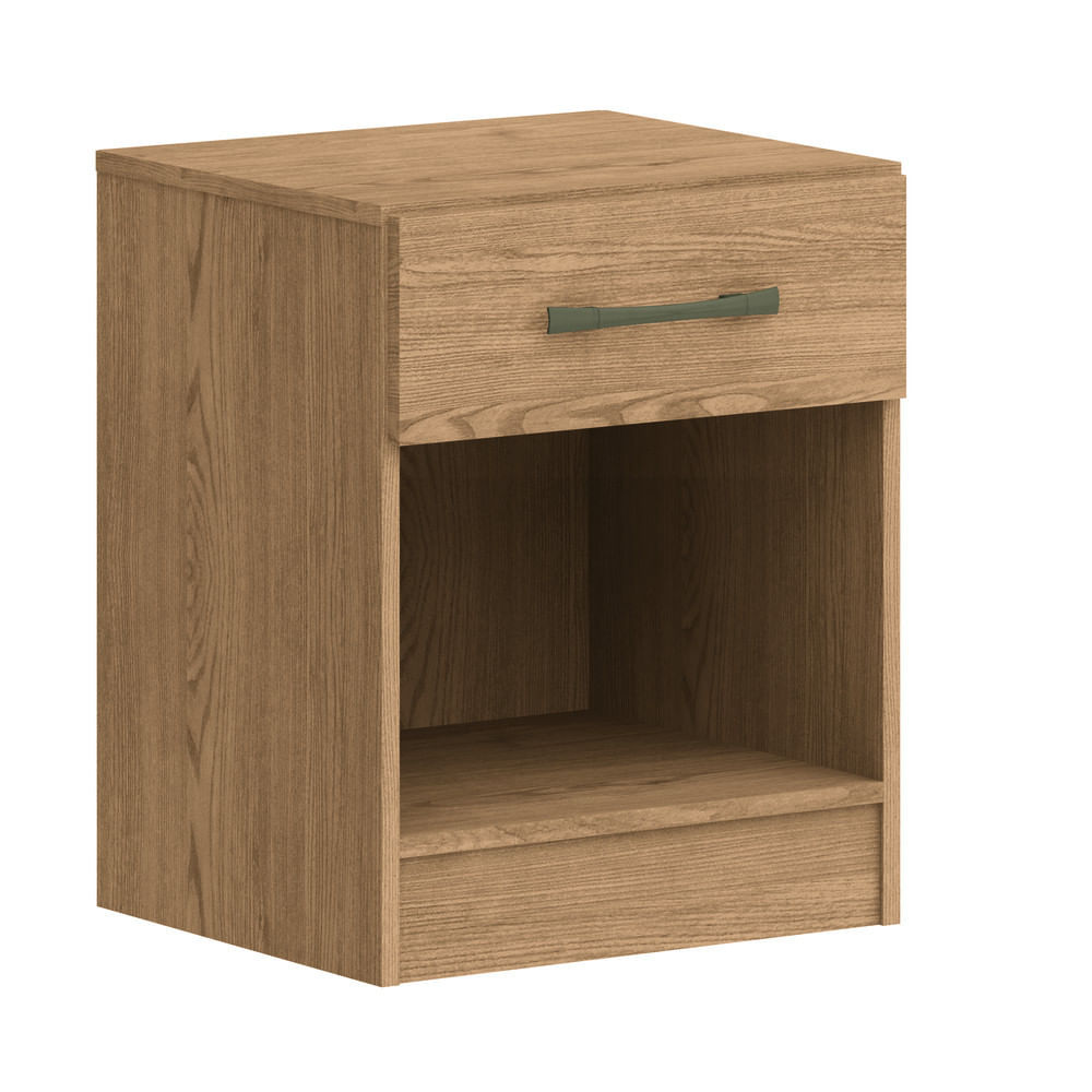 Mesa De Cabeceira 1 Gaveta Solution Móveis Castro