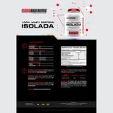 100% Whey Protein Isolada Bodybuilders 2Kg Baunilha