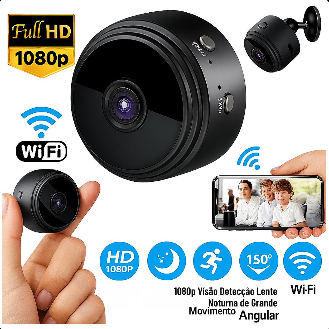 Mini Câmera A9 Discreta Visão Noturna Hd - Carrefour