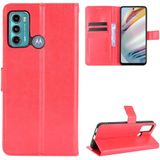 Capa Carteira para Motorola Moto G10 G30 G60 G100 - Vermelho - Moto G10/G30