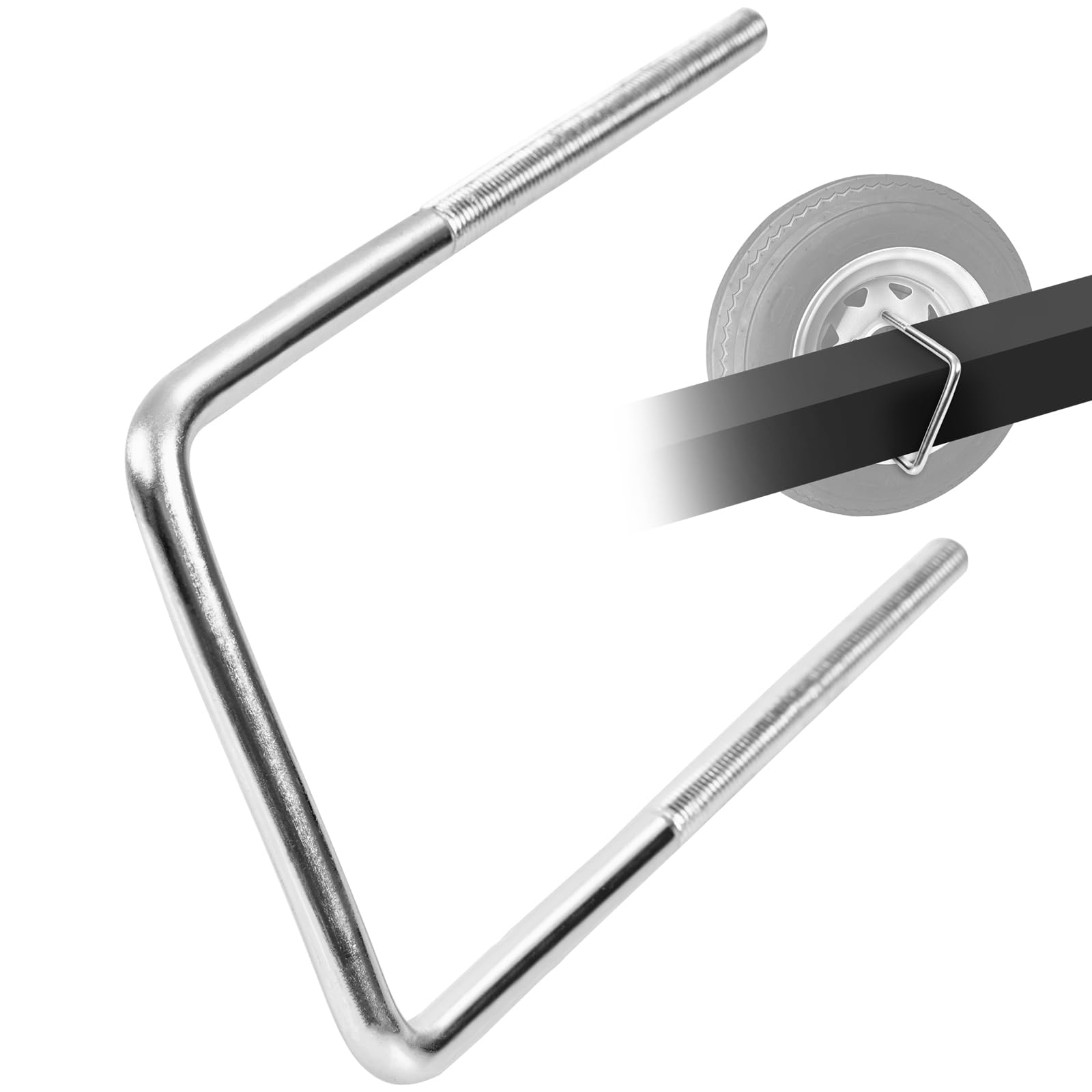 Porta-pneus De Reposição Vevor, 160 Libras De Capacidade, U-bolt, Zincado