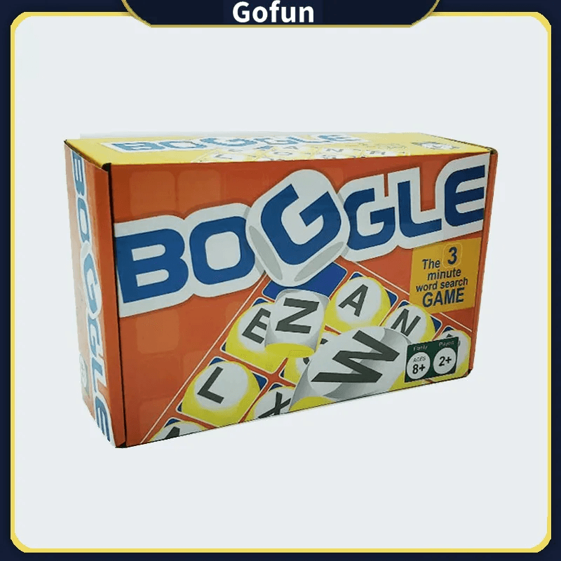 Jogo De Tabuleiro Boggle For Family Party Game Kid Toy Gift