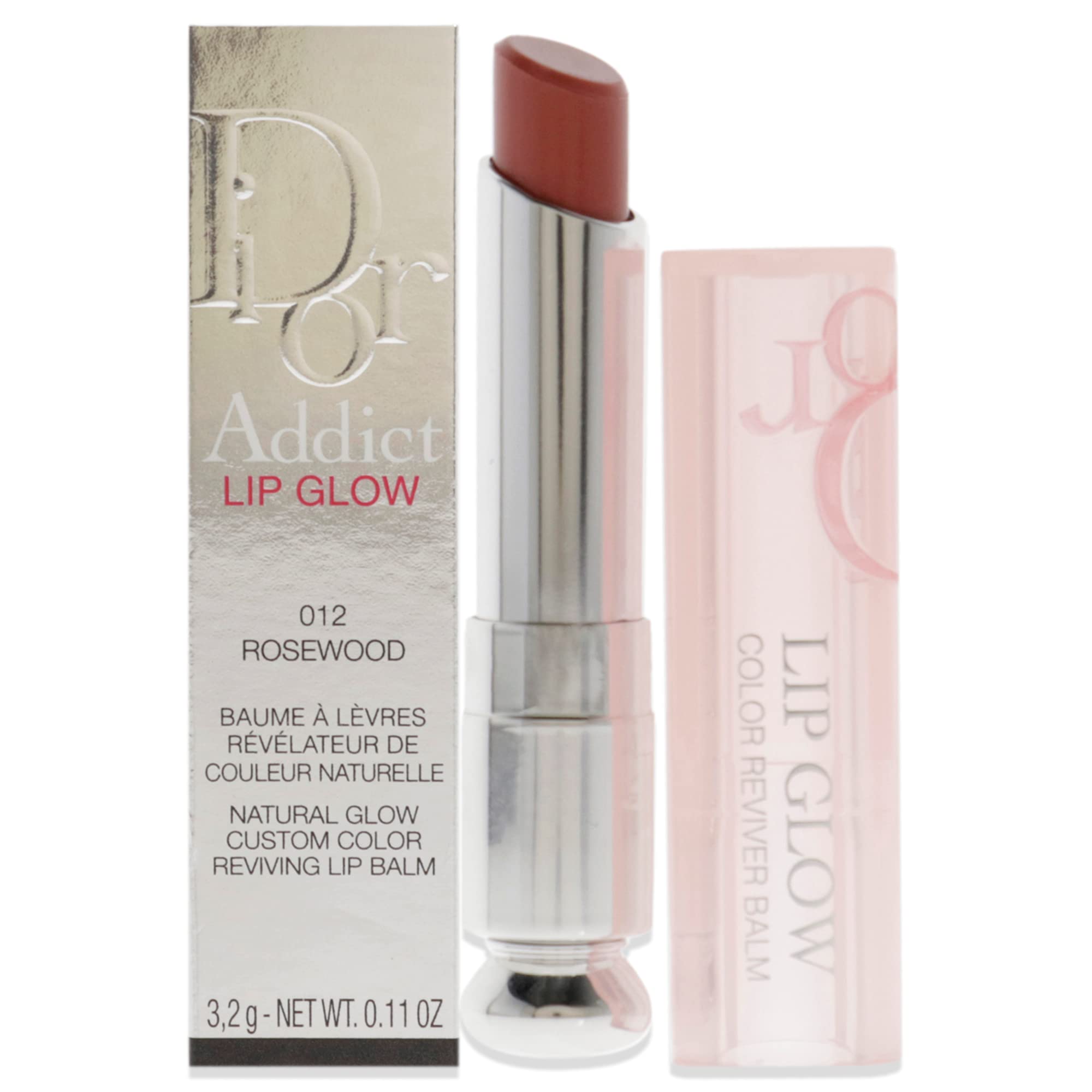 Bálsamo Labial Christian Dior Dior Addict Lip Glow #012 Rosewood